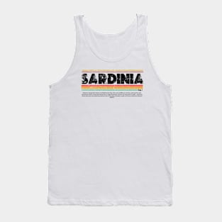 Sardinia, Italy Tank Top